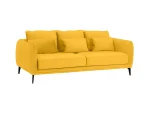 Диван Amsterdam трёхместный желтый — изображение 2