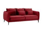 Диван Amsterdam трёхместный красный — изображение 2