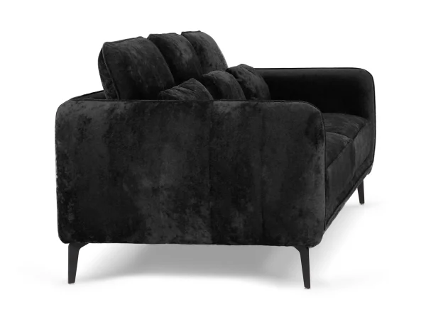 Диван Amsterdam трёхместный черный — изображение 3