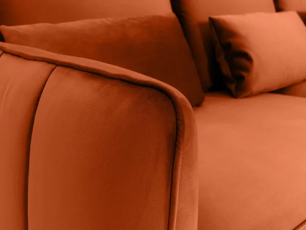 Диван Amsterdam трёхместный оранжевый — изображение 4