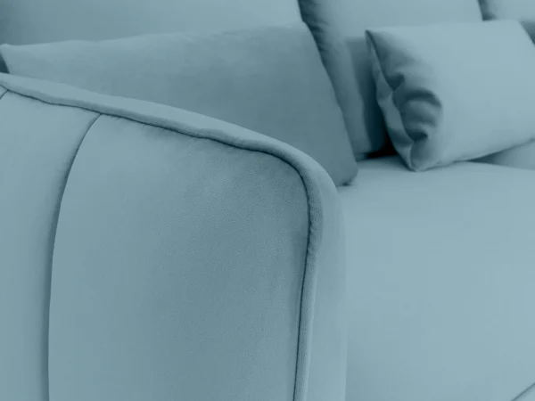 Диван Amsterdam трёхместный голубой — изображение 4