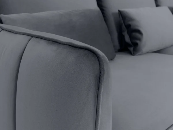 Диван Amsterdam трёхместный серый — изображение 4