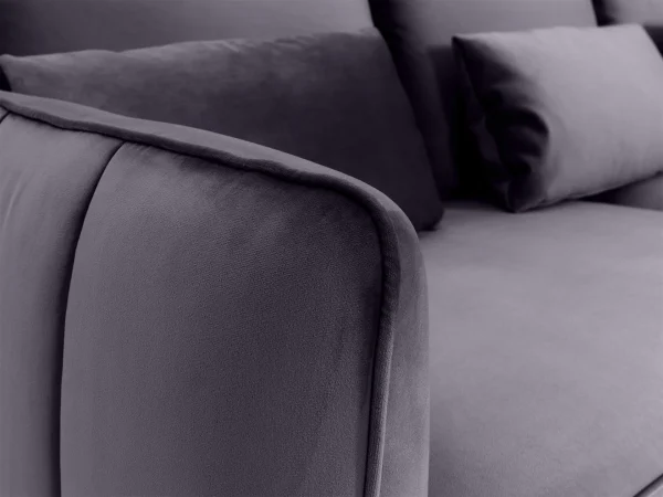 Диван Amsterdam трёхместный темно-серый — изображение 4