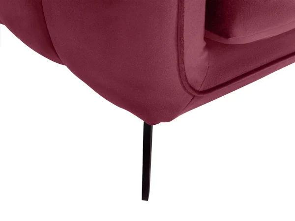 Диван Amsterdam трёхместный бордовый — изображение 4