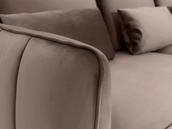 Диван Amsterdam трёхместный светло-коричневый — изображение 4