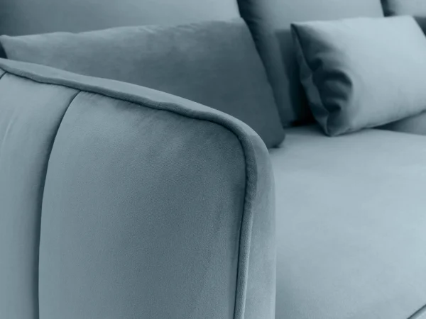 Диван Amsterdam трёхместный голубой — изображение 4