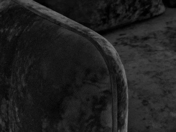 Диван Amsterdam трёхместный черный — изображение 5