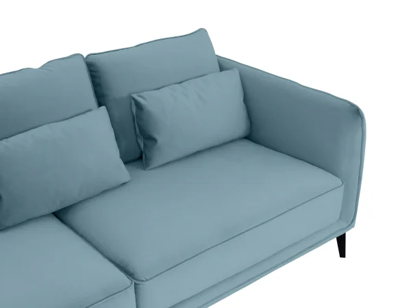 Диван Amsterdam трёхместный голубой — изображение 5