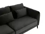 Диван Amsterdam трёхместный черный — изображение 5