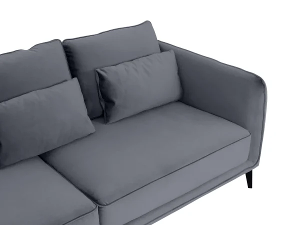 Диван Amsterdam трёхместный серый — изображение 5