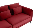 Диван Amsterdam трёхместный красный — изображение 5