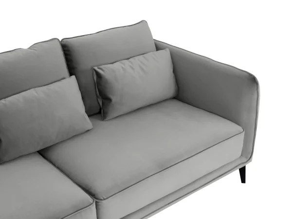 Диван Amsterdam трёхместный серый — изображение 5