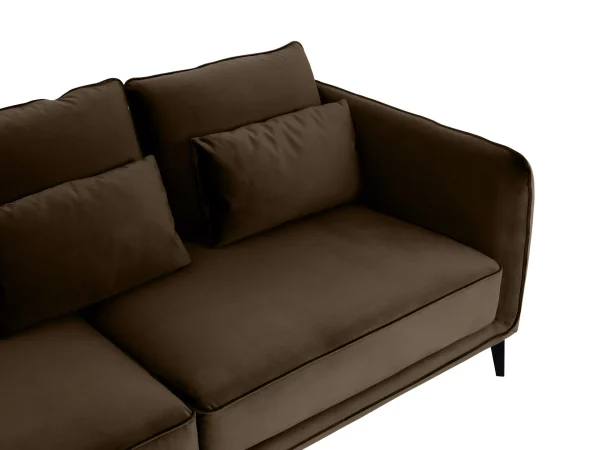 Диван Amsterdam трёхместный коричневый — изображение 5