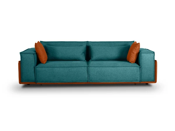 divan-asti-1 Диван Asti оранжевый, бирюзовый — изображение 2