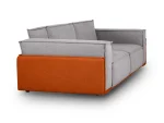 Диван Asti светло-серый, оранжевый — изображение 4