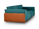Диван Asti оранжевый, бирюзовый — изображение 4