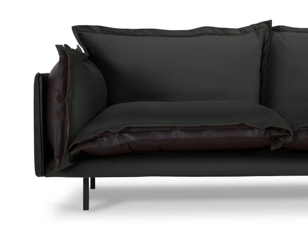 Диван Barcelona 2-местный черный — изображение 4