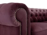 Диван Chester Classic бордовый — изображение 3