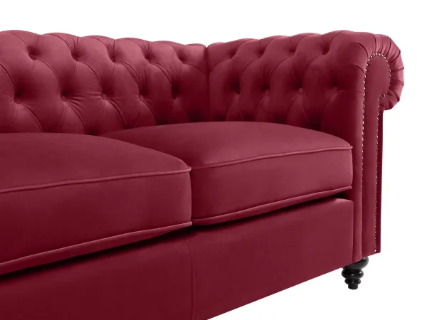 Диван Chester Classic бордовый — изображение 3