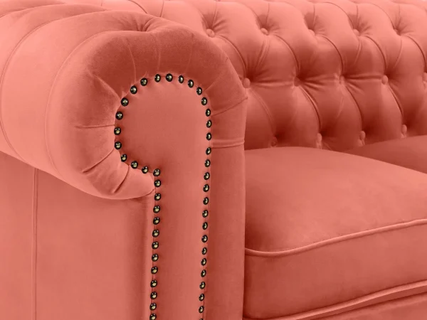 Диван Chester Classic оранжевый — изображение 4