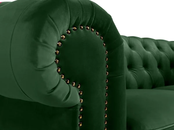Диван Chester Classic зеленый — изображение 4