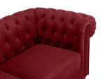 Диван Chester Classic бордовый — изображение 5