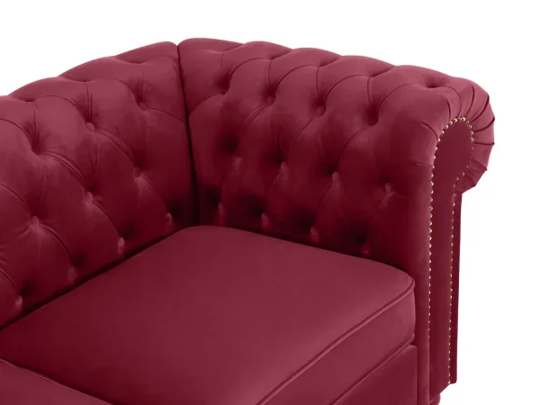 Диван Chester Classic бордовый — изображение 5