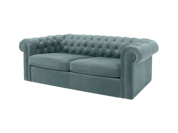 Диван Chesterfield бирюзовый — изображение 2