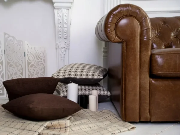 Диван Chesterfield черный — изображение 3