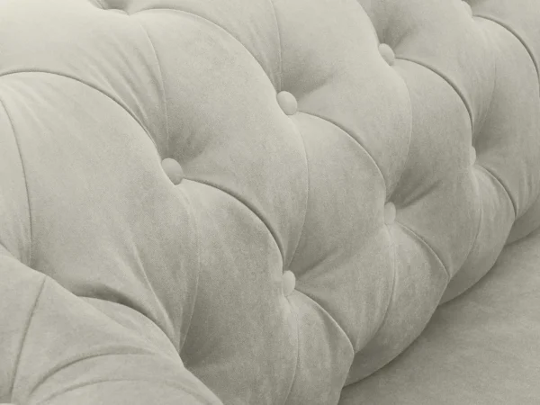 Диван Chesterfield белый — изображение 3