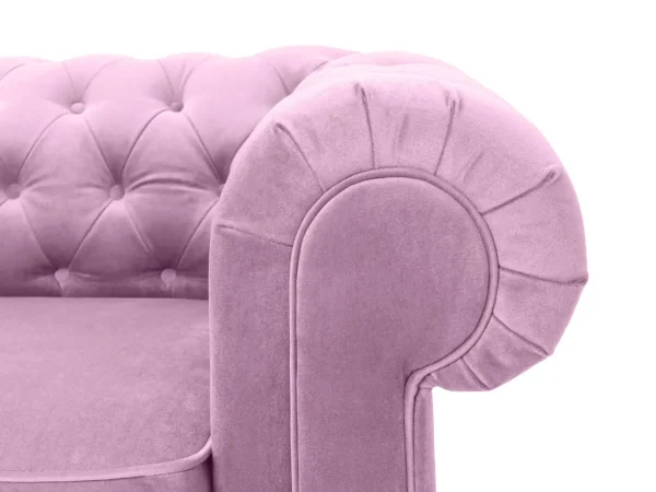 Диван Chesterfield сиреневый — изображение 4
