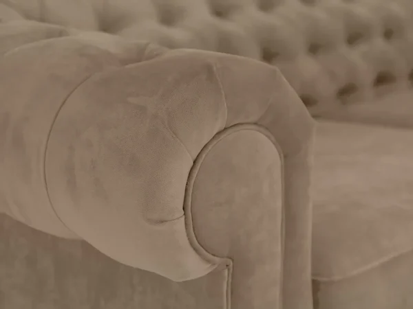 Диван Chesterfield коричневый — изображение 4