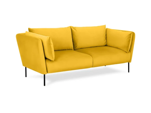 Диван Copenhagen 2-местный желтый — изображение 2