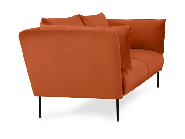 Диван Copenhagen 2-местный оранжевый — изображение 3