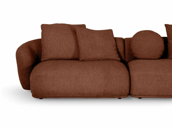 Диван Fabro терракотовый — изображение 4