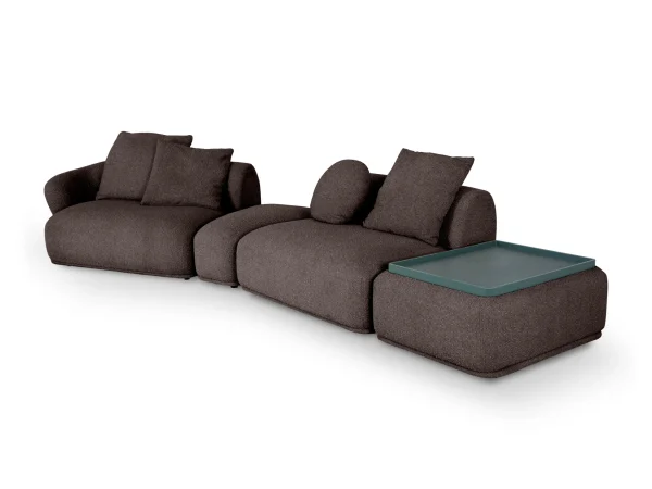 Диван Fabro коричневый — изображение 5