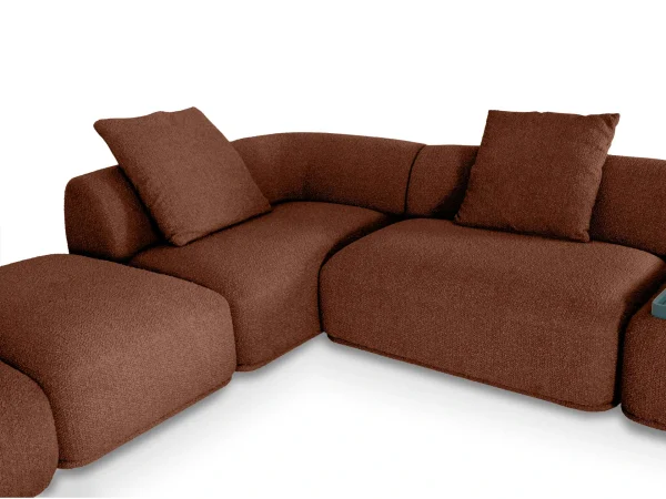 Диван Fabro терракотовый — изображение 5