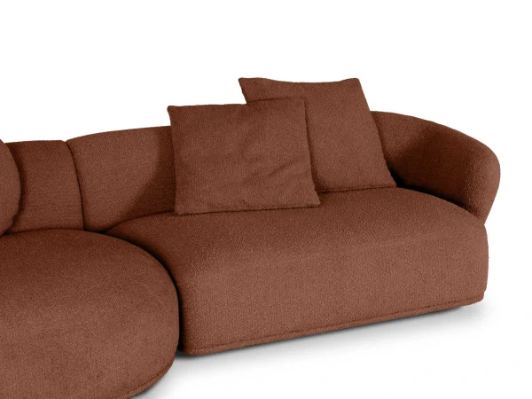 Диван Fabro терракотовый — изображение 5