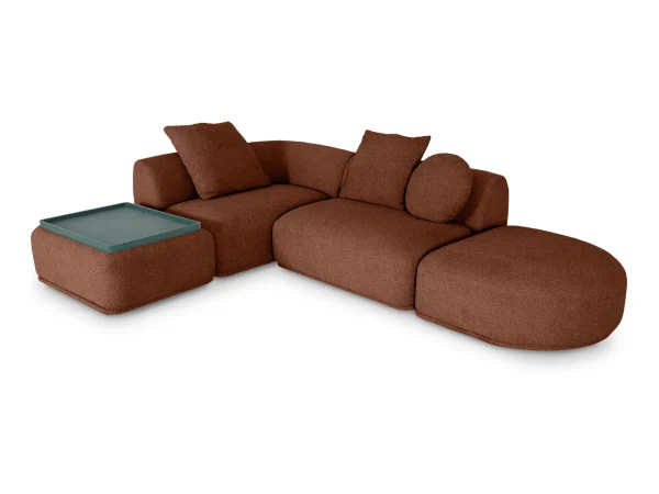 Диван Fabro терракотовый — изображение 5