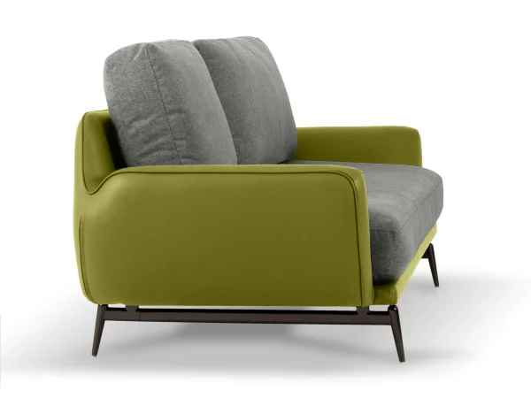 Диван Ispani трёхместный серый, зеленый — изображение 3