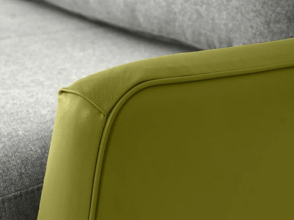 Диван Ispani трёхместный серый, зеленый — изображение 5