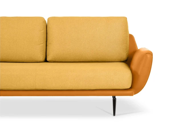 Диван Ispani угловой левый оранжевый — изображение 5