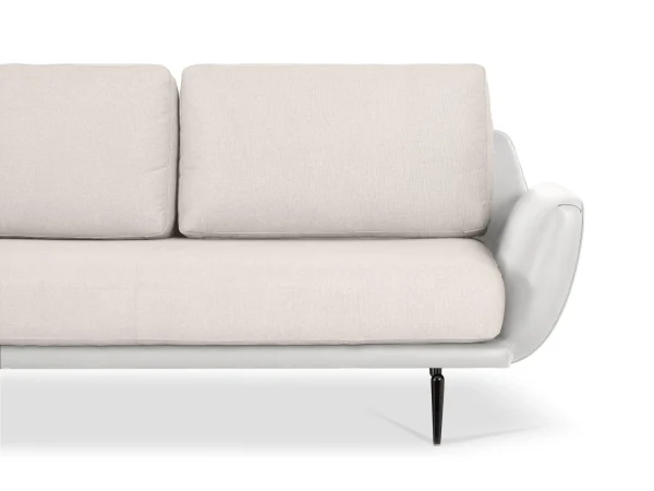 Диван Ispani угловой левый белый, бежевый — изображение 5