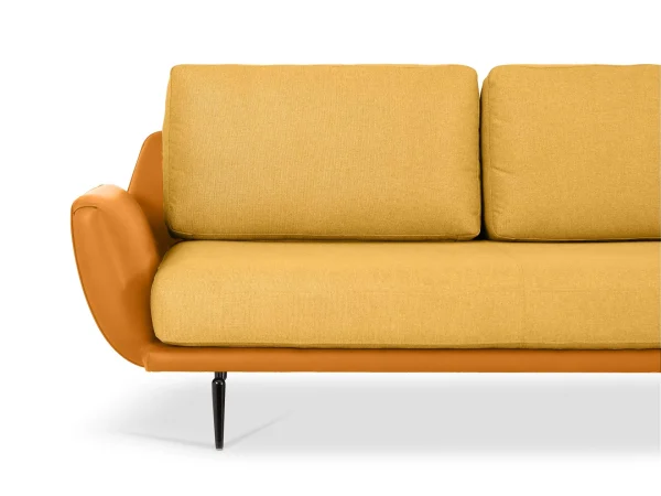 Диван Ispani угловой правый оранжевый — изображение 5