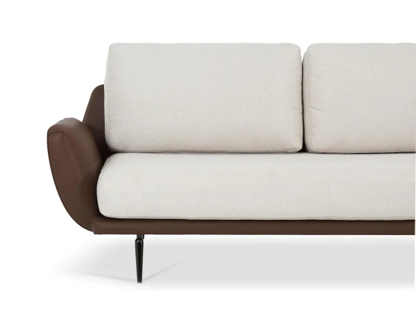 Диван Ispani угловой правый коричневый, бежевый — изображение 5