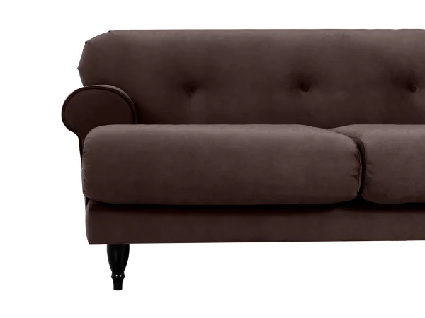 Диван Italia темно-коричневый — изображение 3