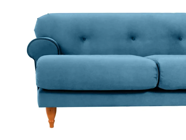 Диван Italia синий, белый — изображение 3