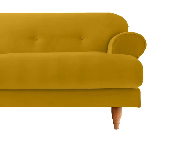 Диван Italia бук, горчичный — изображение 4