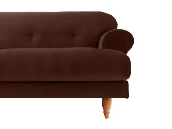 Диван Italia коричневый, бук — изображение 4