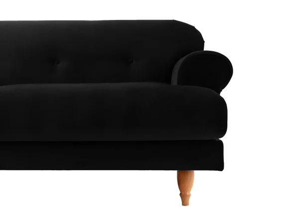 Диван Italia бук, черный — изображение 4